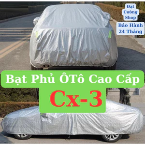 Bạt phủ ô tô Mazda CX3 cao cấp-Chống nắng, chống nóng 3 lớp bảo vệ xe
