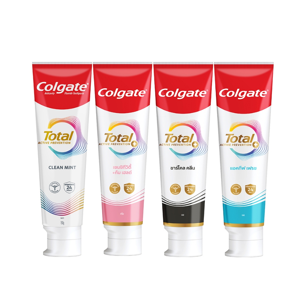 Ảnh Bộ 4 Kem đánh răng Colgate Total sạch sâu bảo vệ, ngăn ngừa 8 vấn đề răng miệng 150g/ tuýp 2