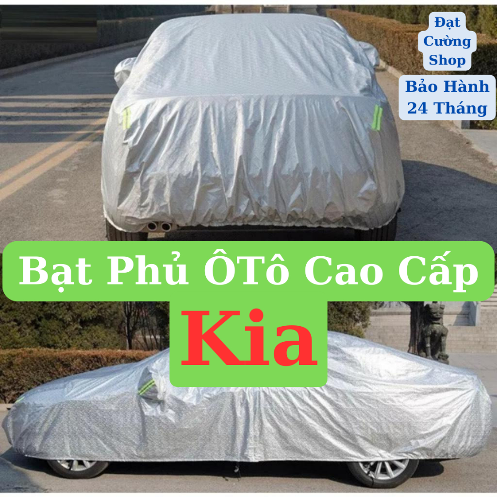 Bạt phủ ô tô Kia Sedona cao cấp-Chống nắng, chống nóng 3 lớp