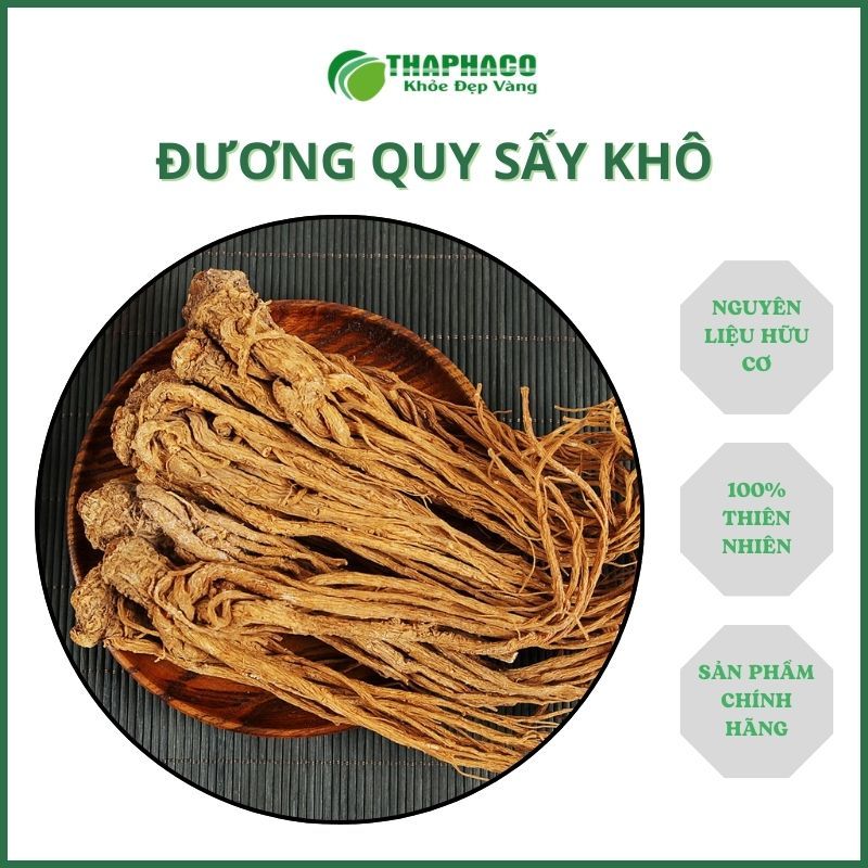 [Dược Liệu] Dương Quy Khô Sấy Khô Túi Lớn 500gram Thaphaco