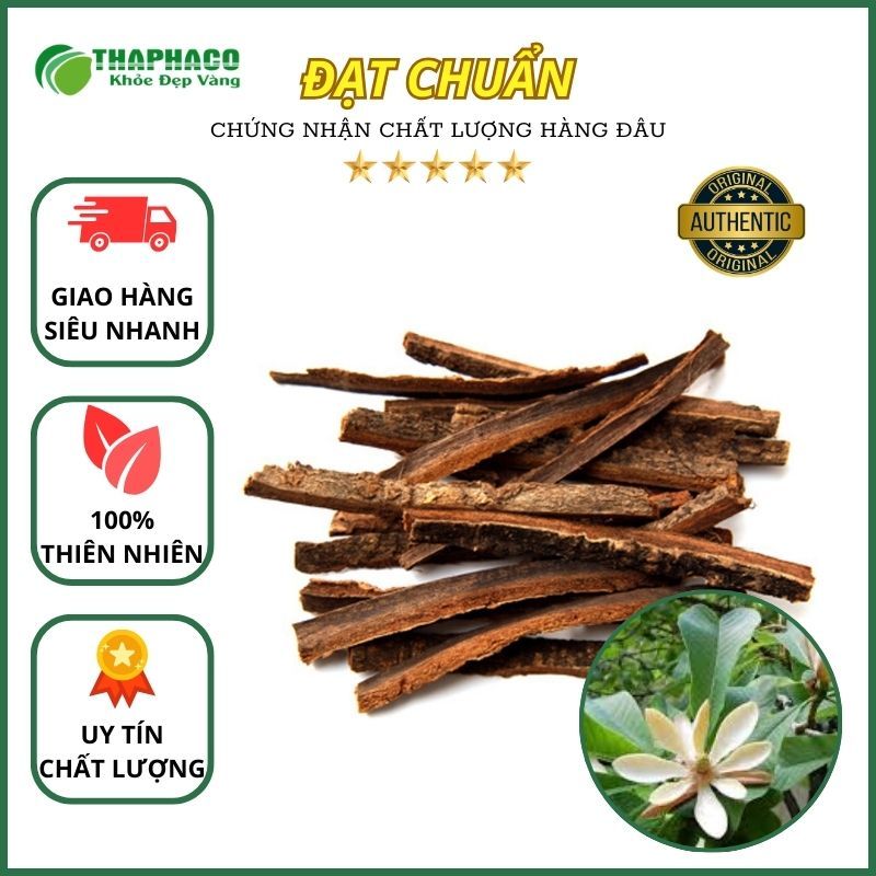 Hậu Phác Sấy Khô Nguyên Chất - Hàng Loại 1 - Uy Tín - Giá Tốt -  Túi lớn 500gram
