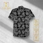 Áo Sơ Mi Lụa Họa Tiết Tam Giác 3 Màu - Cuban Shirt TS38, TS41, TS43 - Size 50-100kg - Vải Lụa Thoáng Mát, Chống Nhăn Tốt