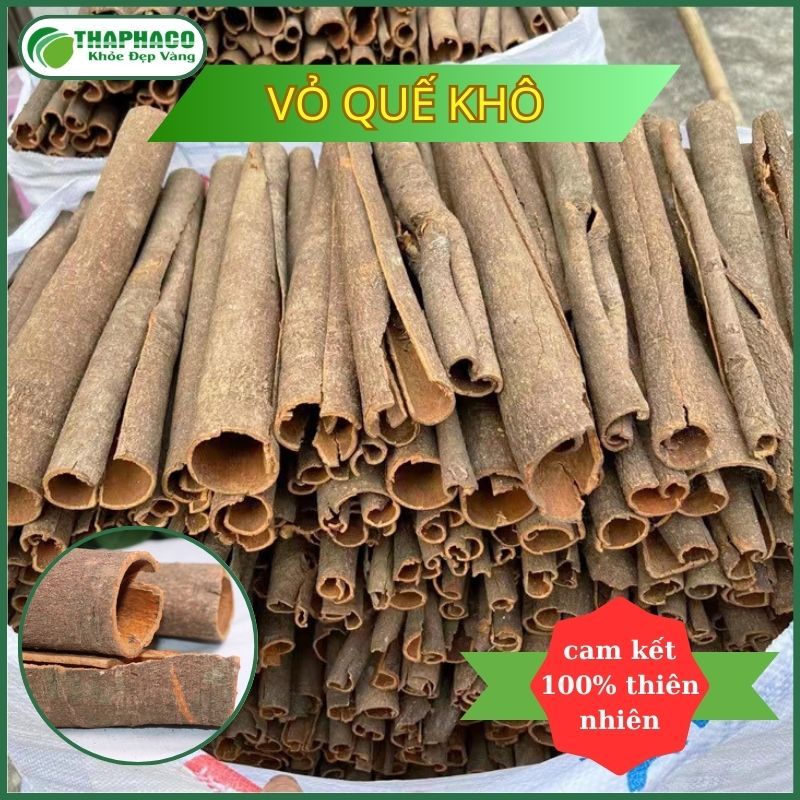Vỏ quế sấy khô - hàng sạch thơm giá tốt túi lớn loại 1kg