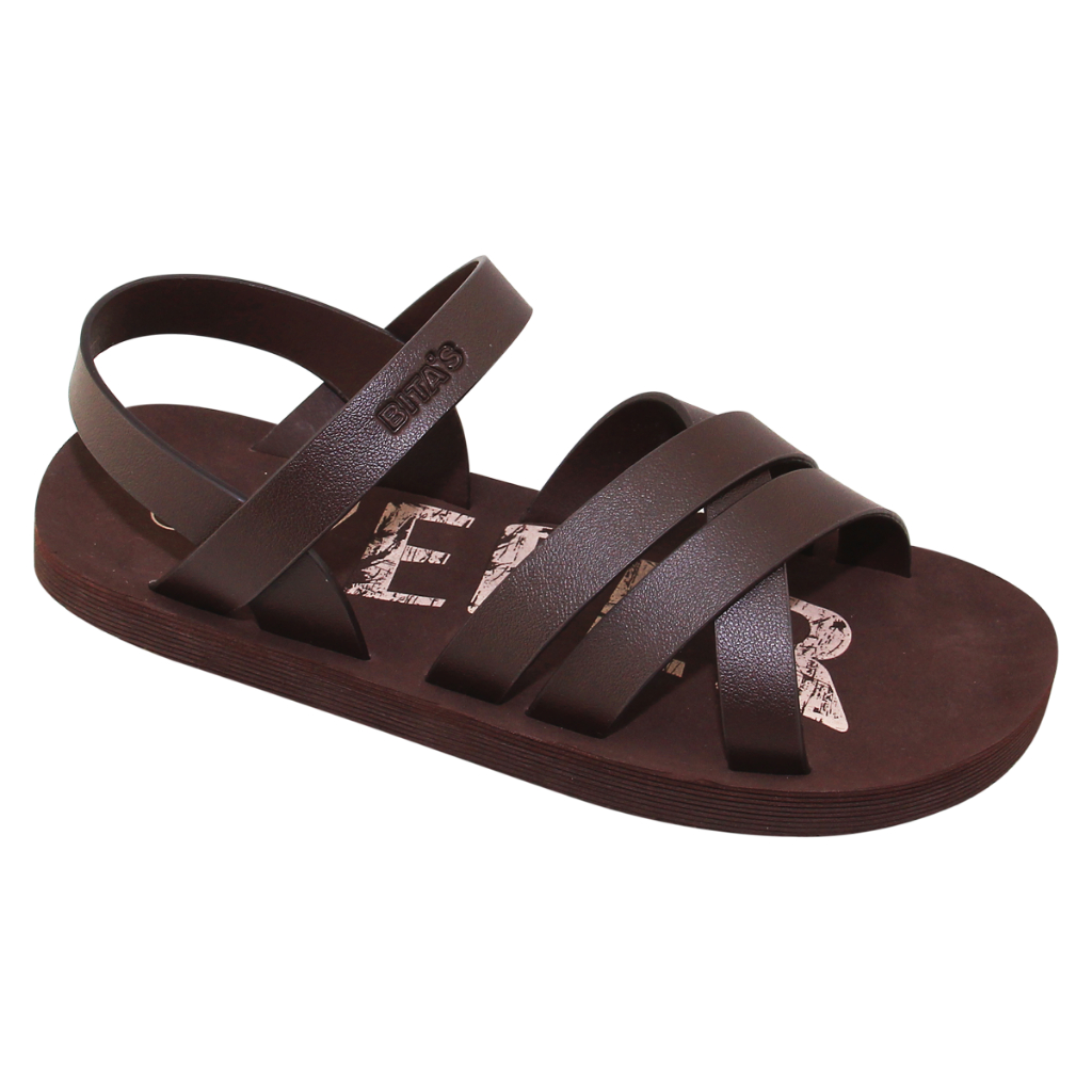 Ảnh Sandal quai ngang nam Bita's ZEPER.02 (Đen + Nâu) 4