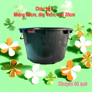 Thau chậu ngâm mông thoải mái siêu bền- Chậu Lào số 8 độ bền 10 năm