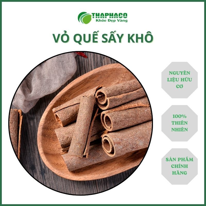 100gram vỏ quế sấy khô - Hàng sạch thơm giá tốt - Thảo Dược THAPHACO