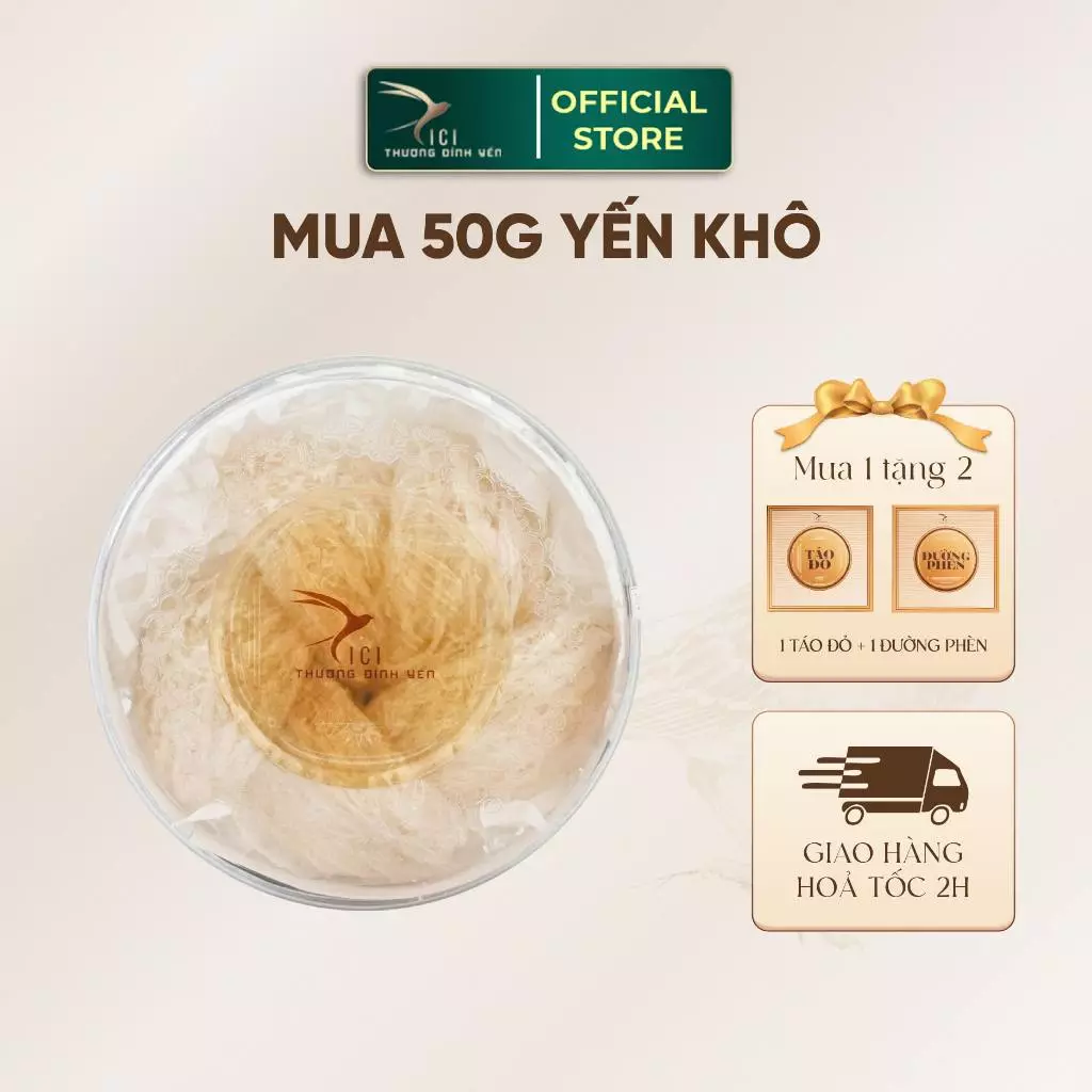 Yến Khô Tổ Yến Sợi Vụn Baby CiCi Thượng Đỉnh