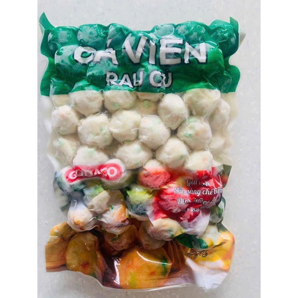 Viên rau củ 500g, cá viên, tôm viên, bò viên, rau củ viên Thả lẩu hết ý ...