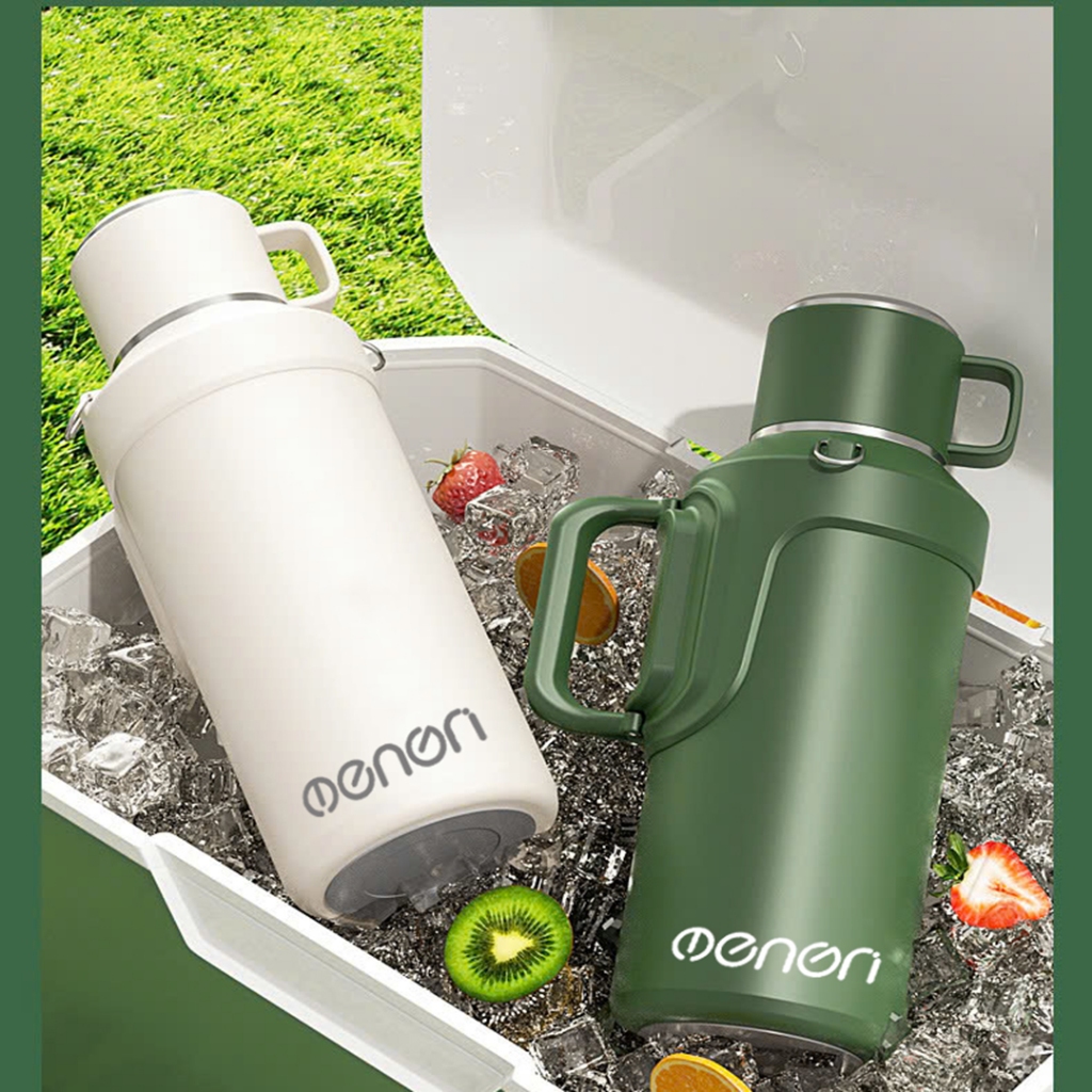 Bình Giữ Nhiệt 1500ml chất liệu INOX 316 Giữ Lạnh 36 Tiếng Giữ Nóng 24 Tiếng - NENON | BigBuy360 - bigbuy360.vn