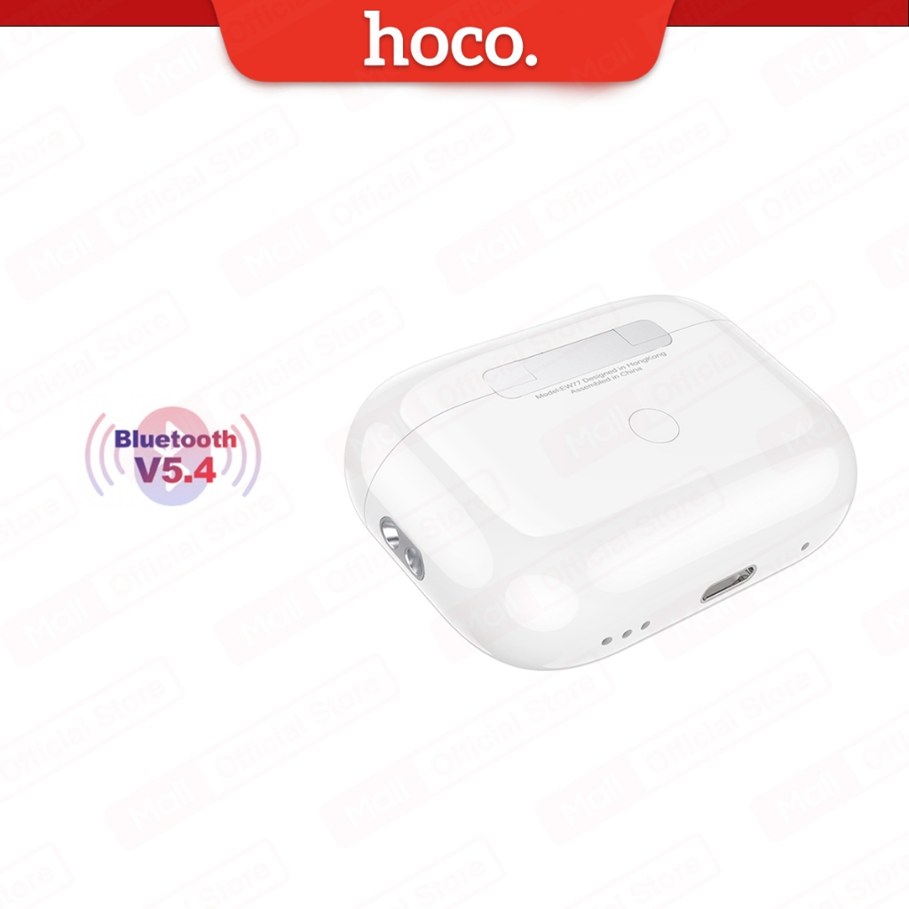 Tai nghe Bluetooth V5.4 Hoco EW77 pin 300mAh ,Âm thanh chất lượng cao, Bass mạnh, kết nổi ổn định nhiều thiết bị