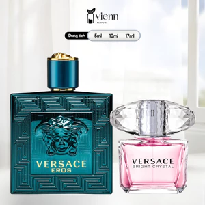 Nước hoa nam nữ Versace Eros, Crystal Bright Chính Hãng Sang trọng, quyến rũ nổi bật - VIENN PERFUME