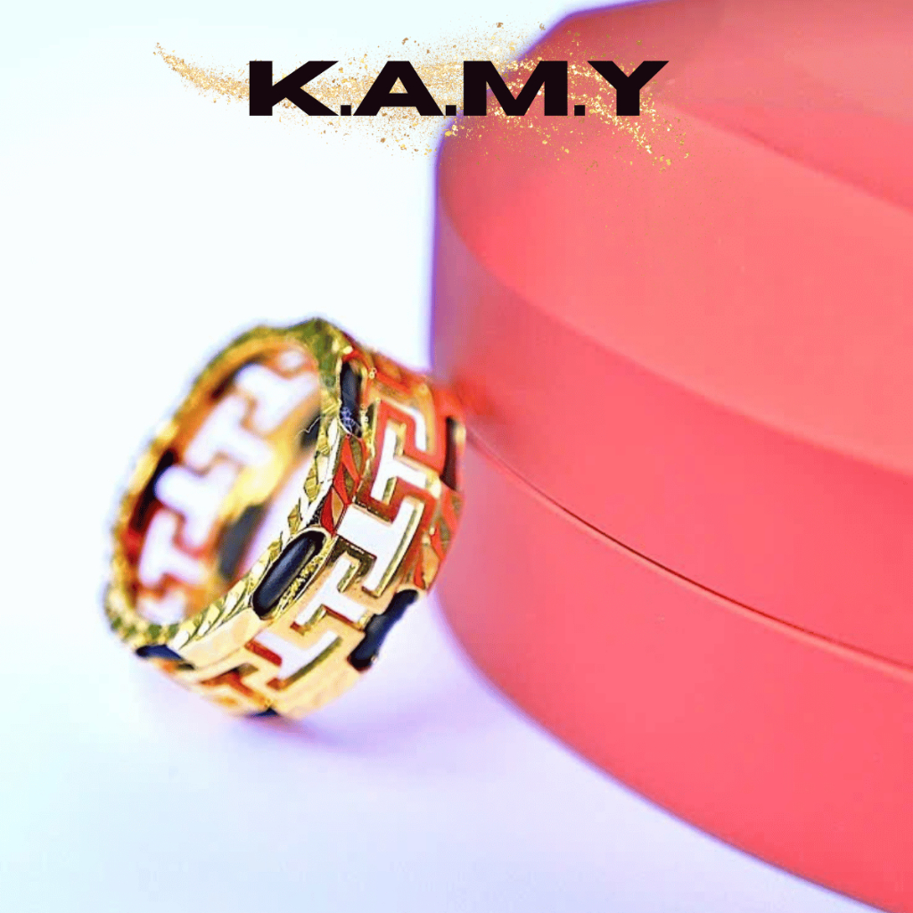 Nhẫn Nam Thiết Kế Lông Đuôi Voi Thu Hút Tài Lộc - Trang Sức KAMY