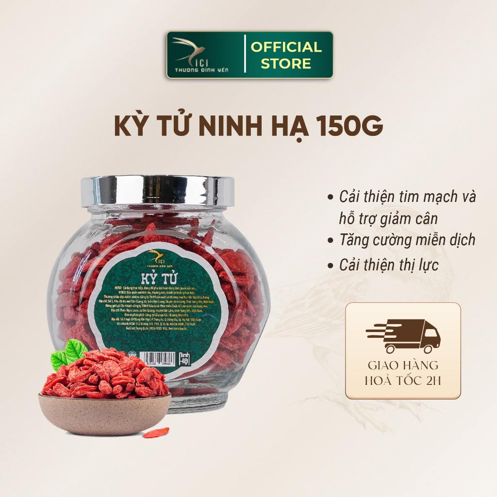 Ảnh Kỳ Tử Ninh Hạ CiCi Thượng Đỉnh Yến Nguyên Chất Tăng Cường Sức Khỏe Thanh Mát Giải Nhiệt 1