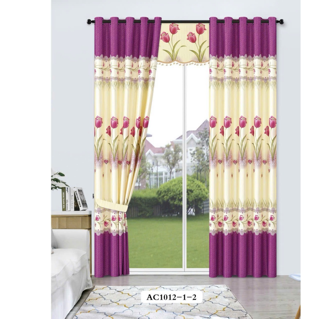RÈM CỬA BUỒNG ĐÃ BAO GỒM PHỤ KIỆN XẾP LY ĐẦY ĐỦ NHIỀU KÍCH THƯỚC RÈM CỬA VIỆT HÀN ( ĐÃ CÓ THANH TREO )