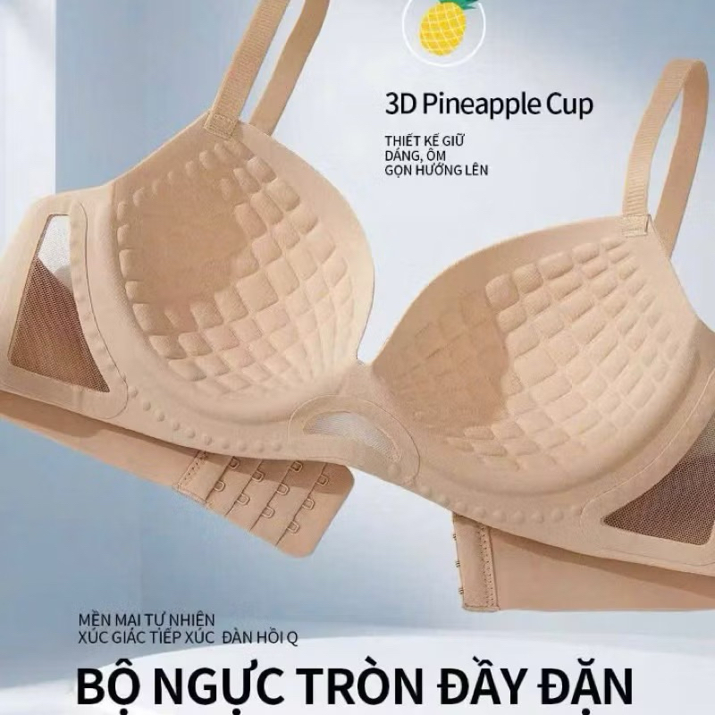 Áo lót su không viền mút mỏng 1cm ,đệm kiểu mới big size AL207