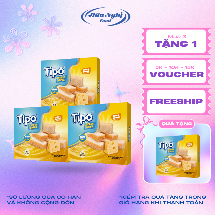 Combo 3 Bánh kem xốp Tipo