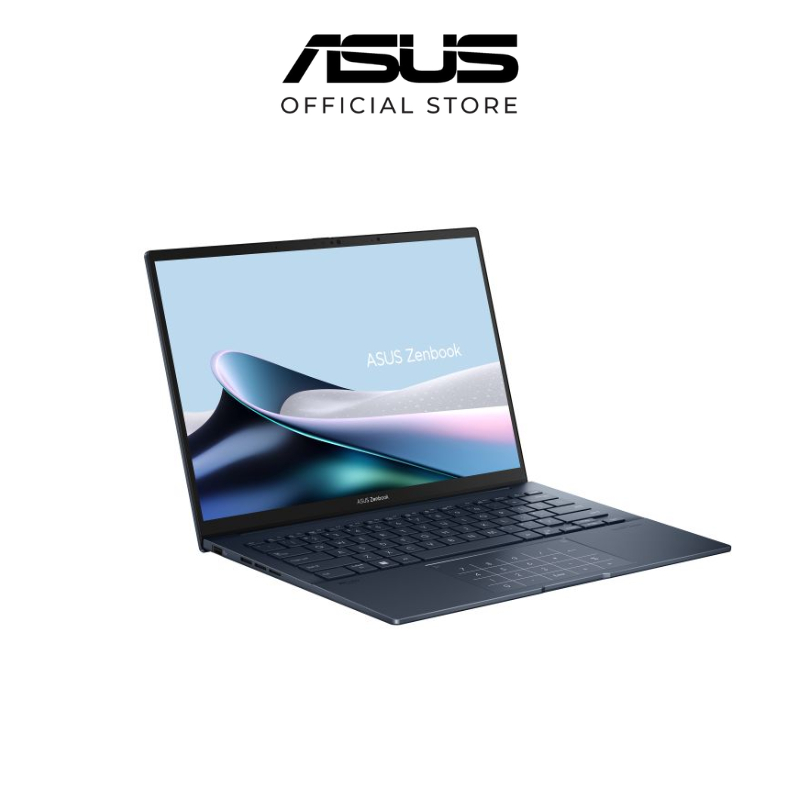 Ảnh Laptop Asus Zenbook 14 OLED UX3405MA-PP151W Ultra 5 125H | 16GB 512GB | Intel Arc 14" 3K 120Hz Win 11 Xanh 2 NĂM BH 4