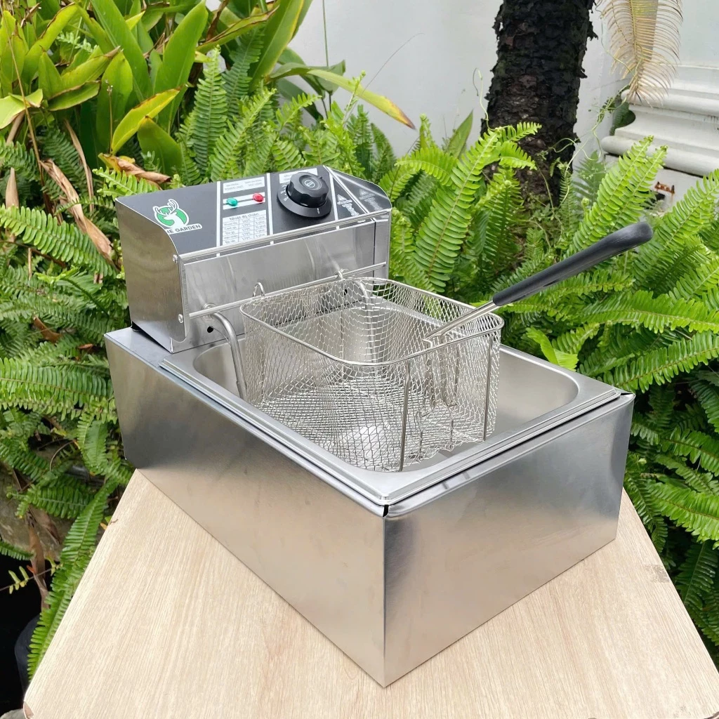 Bếp chiên ngập dầu nhúng điện SUNNY nhiều dung tích Inox cao cấp, công suất từ 2000W - 2500W - 3000W. Bảo hành 12 tháng