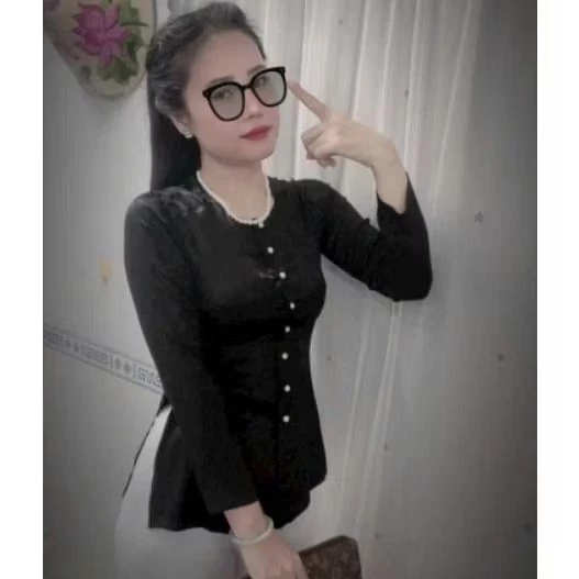 ÁO BÀ BA GẤM CÓ BIGSIZE 6XL áo bà ba gấm cổ tròn truyền thống -đồ lam nữ - áo kiểu nữ (BÁN ÁO RIÊNG QUẦN RIÊNG )