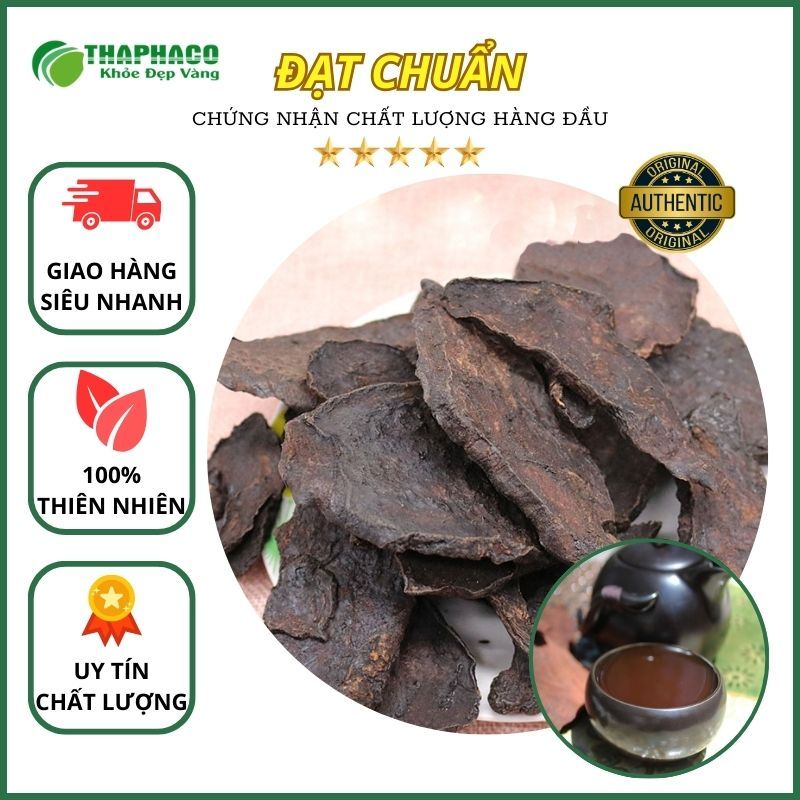 [Thảo Mộc] Hà Thủ Ô Đỏ Đã Sơ Chế - Túi 1kg - Hàng Công Ty - Thaphaco