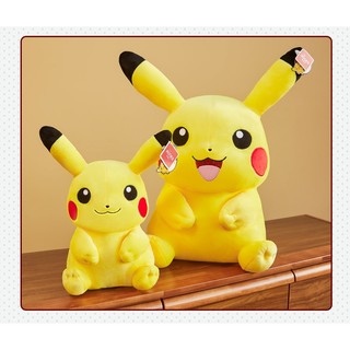 Gấu bông Pikachu Pokemon Ngồi cao cấp
