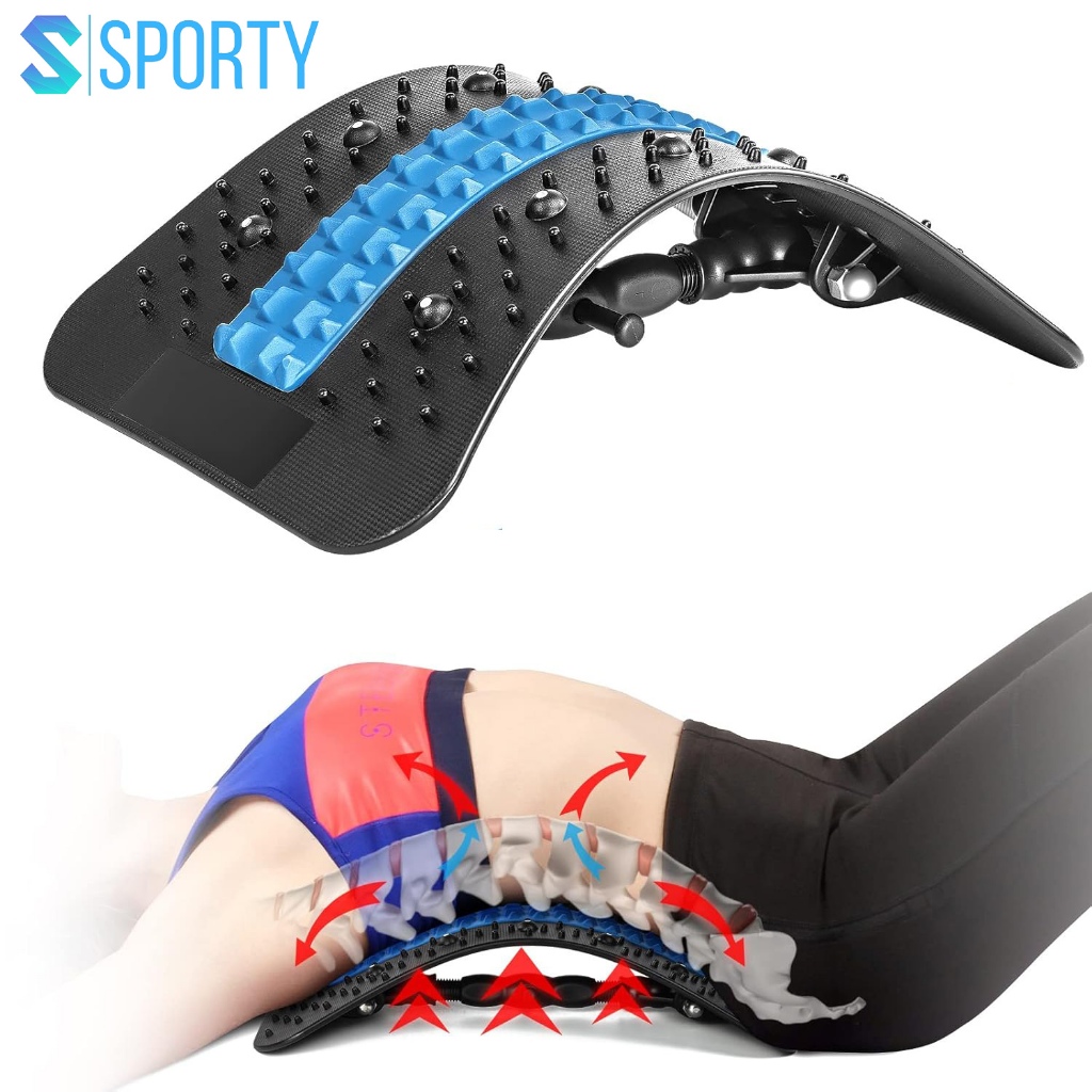Dụng cụ uốn cong, massage lưng, giãn cơ, giảm đau nhức YGW45 trục xoay điều chỉnh, trọng lượng 150KG
