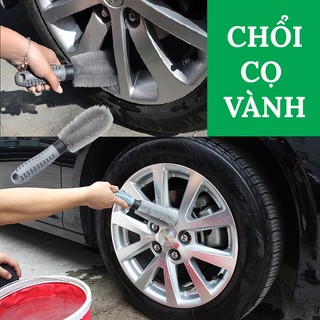 Dụng Cụ Rửa Xe Máy Ô Tô Tại Nhà Nhiều Món, Chổi Cọ Rửa Vành Lốp, Khăn Lau, Găng Tay Rửa Xe Tiện Lợi