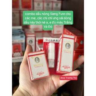Dầu Nóng Ông Già Siang Pure Oil Formula Thái Lan 3cc - CÔ THƯ MARKET