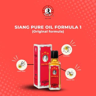 Dầu Nóng Ông Già Siang Pure Oil Fomula I Thái Lan 25cc - CÔ THƯ MARKET