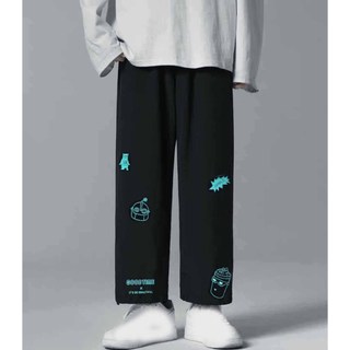 Quần dài ống rộng ⚡️ Giá Sập Sàn ⚡️ Quần Nỉ jogger thể thao WHALE bó chân unisex nam nữ phong cách đường phố M01