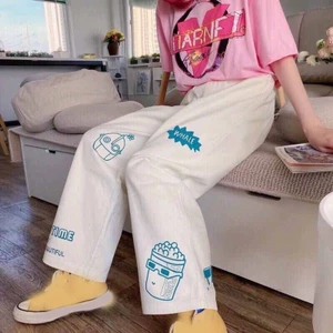 Quần Jogger WHALE ⚡️XẢ HÀNG - VIDEO ẢNH THẬT⚡️ Quan Dài Nam Nữ Nhiều Họa Tiết ,Chất Thun Nỉ Bông 2 Màu DTB