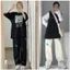Quần nỉ nam nữ Unisex hót - DÁNG DÀI ỐNG RỘNG LƯNG THUN CÓ TÚI QUE KEM K1
