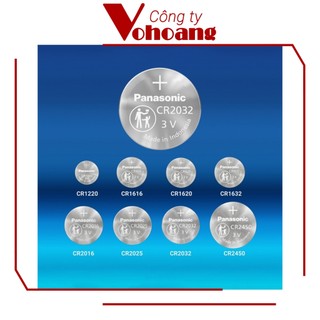 1 viên Pin Panasonic CR2032 Lithium 3V / DL2032 / ECR2032 / GPCR2032