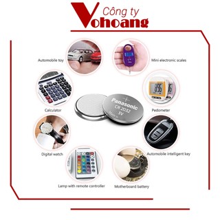 5 viên Pin Panasonic CR2032 Lithium 3V / DL2032 / ECR2032 / GPCR2032
