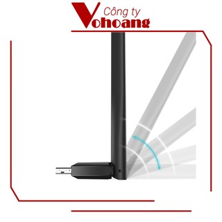 USB thu sóng wifi 2 băng tần TP-Link Archer T2U-Plus chuẩn AC600 256-QAM