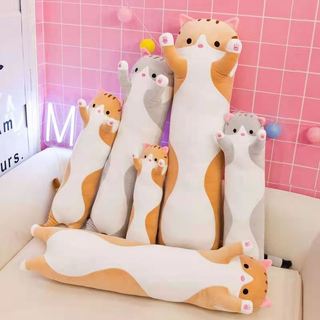 Gối ôm mèo siêu dễ thương, đầy đủ kích cỡ, giao hàng từ Hà Nội
