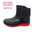 Ủng ngắn đi mưa 829 size 37-43 đế cứng, ủng làm vườn, ủng đi phượt