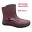 Ủng ngắn đi mưa 829 size 37-43 đế cứng, ủng làm vườn, ủng đi phượt