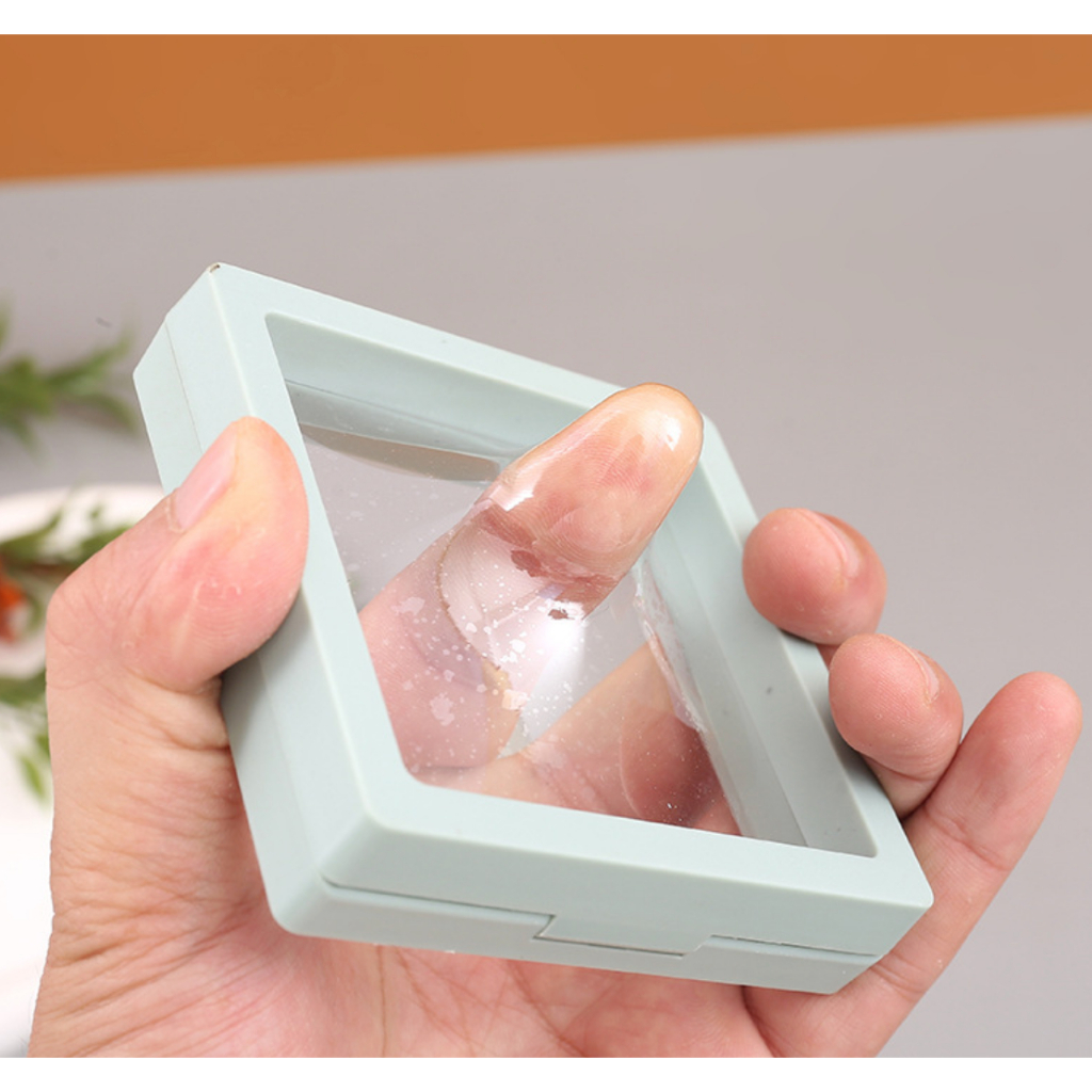 [ RẺ NHẤT] - Hộp đựng trang sức màng PE trong suốt - hộp trang sức mini trưng bày