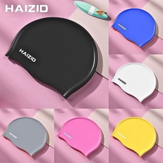 Mũ Bơi Chống Thấm Nước Silicon Cho Bé 2-10 Tuổi Mẫu Trơn