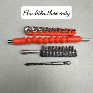 Máy khoan pin máy bắn vít cầm tay THPRO KHÔNG CHỔI THAN đầu autolook 13mm siêu khỏe