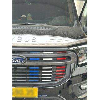 Decal dán mặt calang Ford Transit 2024-2025 - Decal 3M phản quang cao cấp không thấm nước, không phai màu
