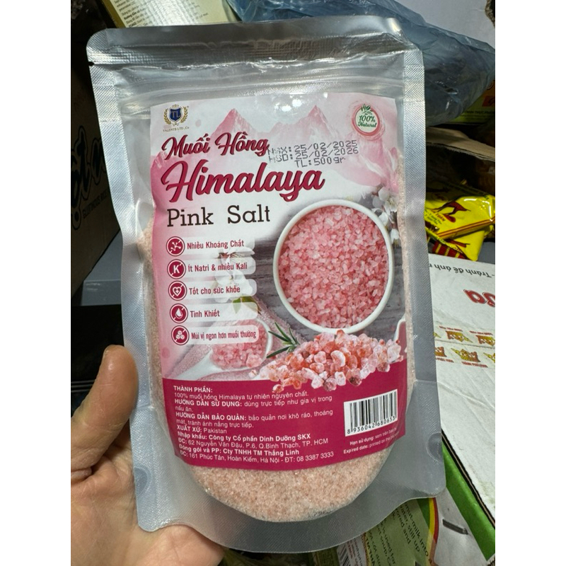 ( 500gr ) Muối Hồng Himalaya