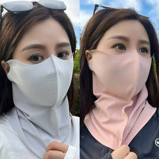 Khẩu Trang Chống Nắng có lỗ thoát khí, Che Kín Cổ Tiện Lợi Cho Nữ 🌸🌸🌸