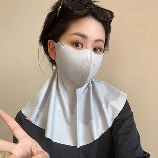 Khẩu Trang Chống Nắng có lỗ thoát khí, Che Kín Cổ Tiện Lợi Cho Nữ 🌸🌸🌸