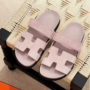 Dép lê nữ quai ngang bản da đẹp đủ màu hottrend