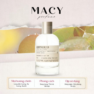 Nước hoa unisex Le Labo Another 13 Mùi Hương Nhẹ Nhàng, Tinh Tế Vô Cùng Lôi Cuốn