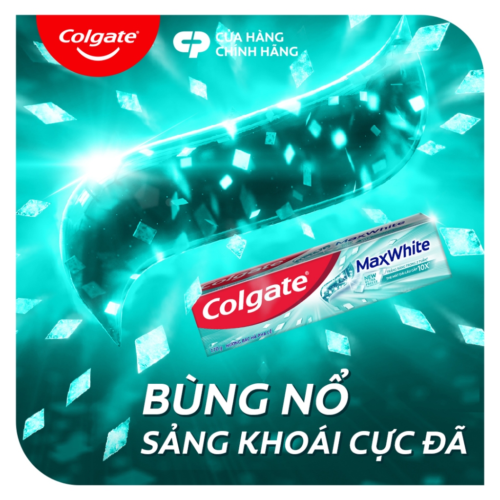 Ảnh Bộ 4 Kem đánh răng Colgate MaxWhite tinh thể the mát, trắng răng trong 2 tuần 4
