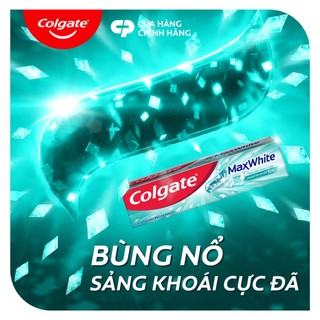 Bộ 2 Kem đánh răng Colgate MaxWhite tinh thể the mát, làm trắng răng trong 2 tuần