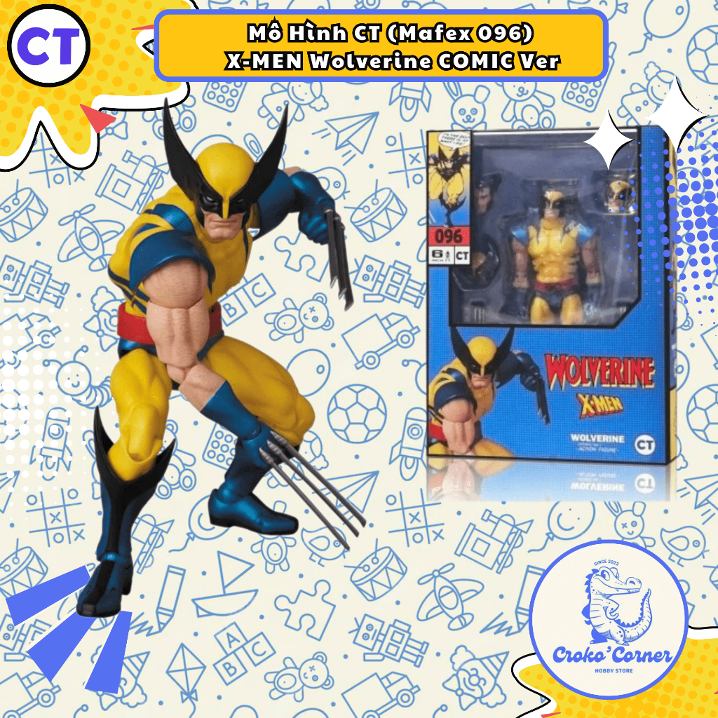 Mô Hình CT (Mafex 096) X-MEN Wolverine COMIC Ver 1/12 Action Figure ...